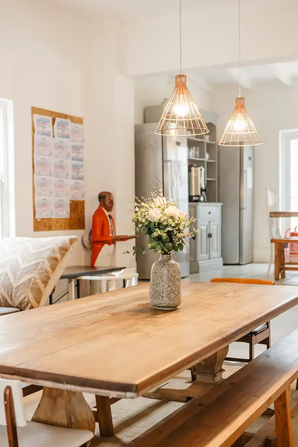 Homely dining room