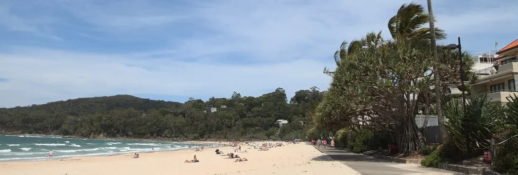 people enjoying the beach
