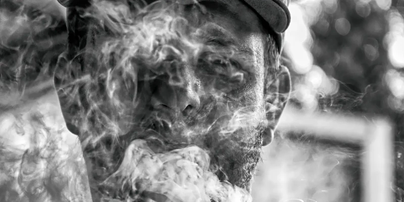liberty marijuana man hat cigarette