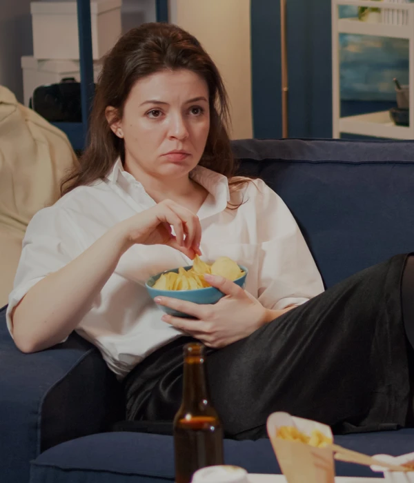 portrait-young-woman-having-food-home-page